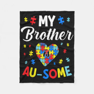 Autisme Ondersteuning En Bewustzijn Mijn Autistisc Fleece Deken
