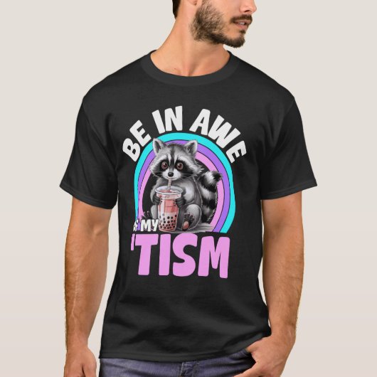 Autisme Ondersteuning Grappig Autisme Bewustzijn S T-shirt (Voorkant)