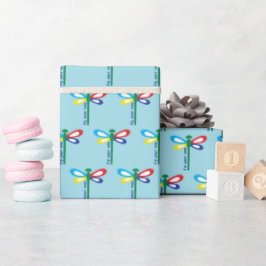 Autisme Ondersteuning Libel Laat Gediagnosticeerd  Cadeaupapier