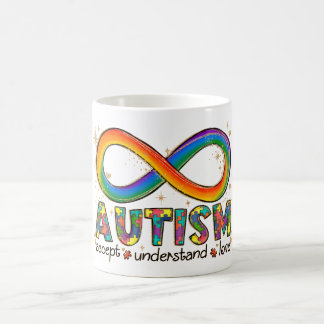 Autisme Oneindigheidssymbool Accepteer, Begrijp, H Koffiemok