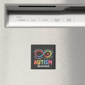 Autisme Oneindigheidssymbool Autisme Bewustzijn Ma Magneet (Insitu (Vaatwasser))