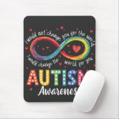 Autisme Oneindigheidssymbool Autisme Bewustzijn Ma Muismat (Met muis)