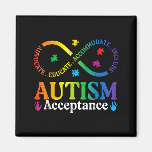 Autisme oneindigheidsteken asd bewustzijn acceptat magneet