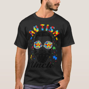 Autisme Oom Autisme Bewustzijn Familie Bijpassende T-shirt
