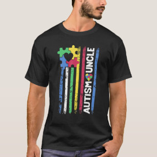 Autisme Oom Favoriete Beste Oom Autisme Bewustzijn T-shirt