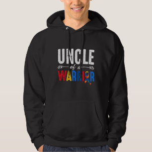 Autisme-oom van een krijger Autisme Bewustzijn Gif Hoodie