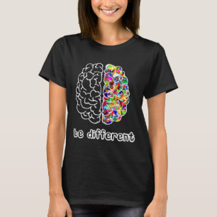 Autisme op dag van bewustwording Autist Asperger B T-shirt