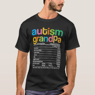 Autisme Opa feiten Autisme Bewustzijn Cadeaus voor T-shirt