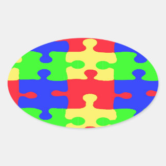 Autisme Ovale Sticker