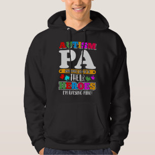 Autisme Pa Mensen kijken hun helden op autisme Sup Hoodie