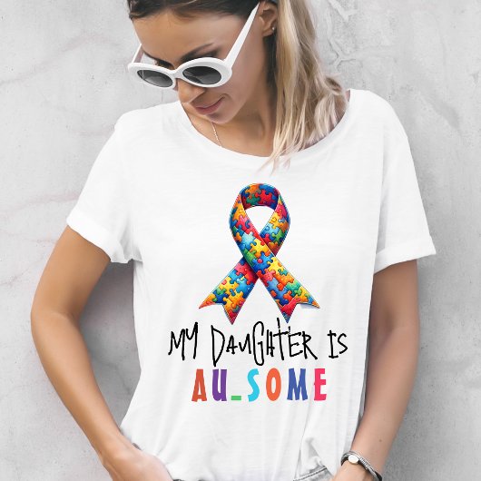 Autisme Papa| Autistische dochter T-shirt
