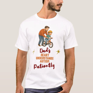 Autisme Papa Hart Begrijpt Geduldig Cadeau T-shirt