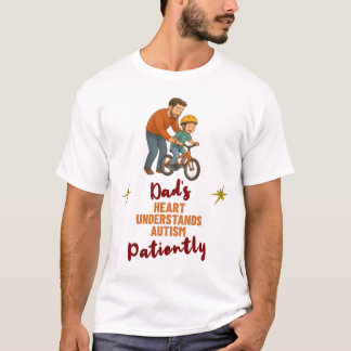 Autisme Papa Hart Begrijpt Geduldig Cadeau T-shirt
