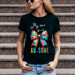 Autisme papa / mama | Autistische zoon T-shirt
