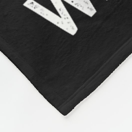 Autisme papa ondersteunt alleen Puzzle Je loopt no Fleece Deken (Hoek)