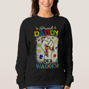 Autisme papa van autisme Awareness Warrior steunt  Trui