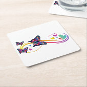 Autisme papier Onderzetter (Schuin)