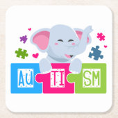 Autisme Papier Onderzetter (Voorkant)