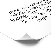 Autisme Perfect Poster (Hoek)