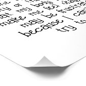 Autisme Perfect Poster (Hoek)