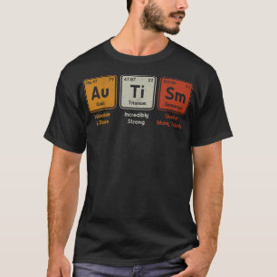 Autisme Periodic Table Elements Spelling Autistic T-shirt