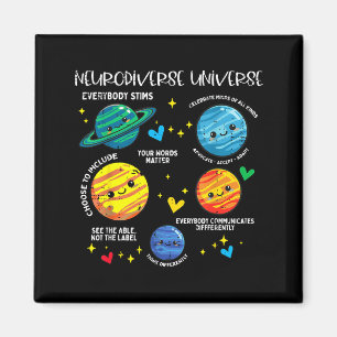 Autisme planeet neurodivers heelal bewustzijn kind magneet