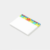 Autisme Post Het merkt netelige notities op Post-it® Notes (Schuin)
