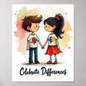 Autisme Poster (Voorkant)
