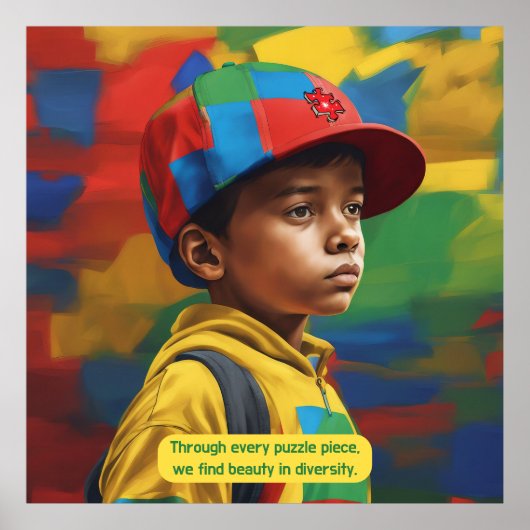 Autisme - Poster (Voorkant)