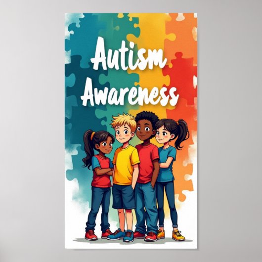 Autisme Poster (Voorkant)