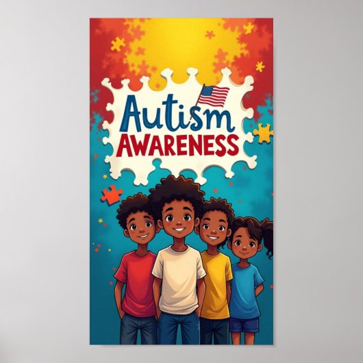 Autisme Poster (Voorkant)