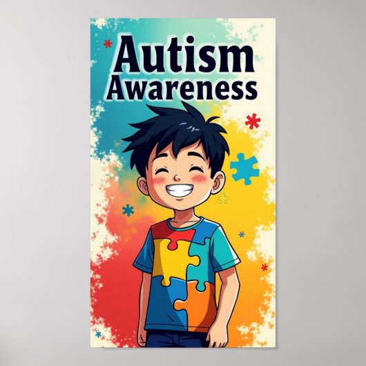 Autisme Poster (Voorkant)