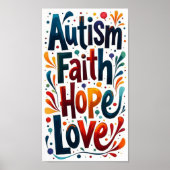 Autisme Poster (Voorkant)