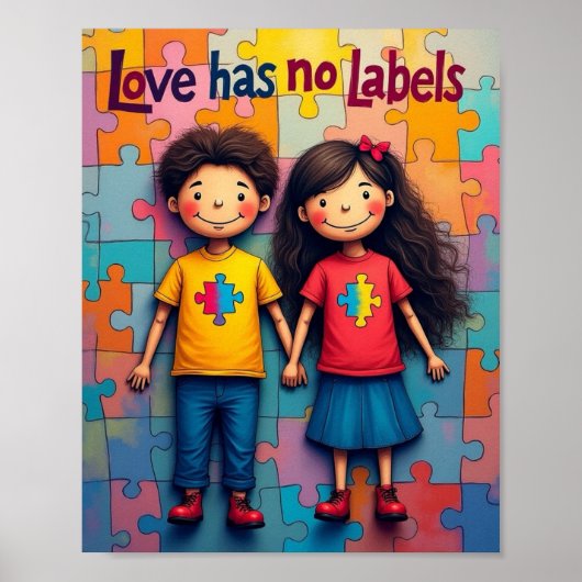 Autisme Poster (Voorkant)