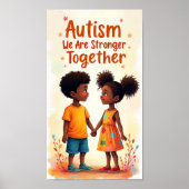 Autisme Poster (Voorkant)
