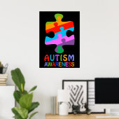 Autisme Poster (Thuiskantoor)