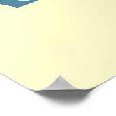 Autisme Poster van puzzelstukkunst (Hoek)