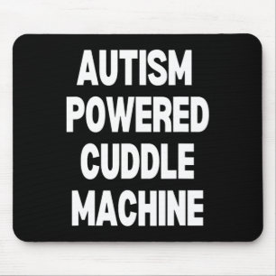 Autisme Powered Cuddle Machine Muismat