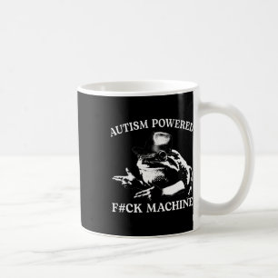Autisme Powered F#ck Machine Grappig Meme Kikker A Koffiemok