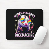 Autisme Powered F#ck Machine Grappig Meme Opossum  Muismat (Met muis)
