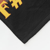 Autisme Powered F#ck Machine Grappig Skelet Meme Fleece Deken (Hoek)