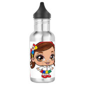 Autisme Pride: de vreugde van een klein meisje Waterfles (Links)