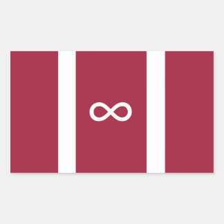 Autisme Pride vlag Rechthoekige Sticker