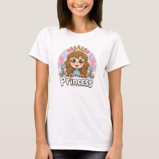 Autisme Princess T-Shirt - Schattigee empowerment 