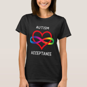 Autisme Pro Acceptatie Oneindigheidssymbool Voor N T-shirt