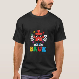 Autisme Puzzel 6 7 Hand Bru T-shirt