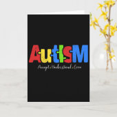 Autisme Puzzel Accepteer Begrijp Liefde Autisme Be Kaart (Gele Bloem)
