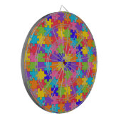 autisme puzzel dartbord (Voorkant Links)