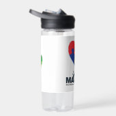 Autisme puzzel Hart Waterfles (Rechts)