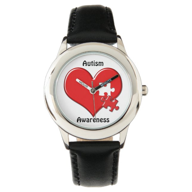Autisme Puzzel Kinder horloge (Voorkant)